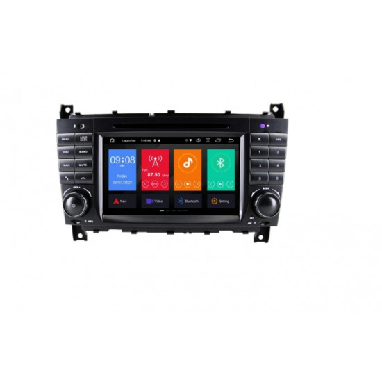 Двоен дин навигация за MERCEDES CLC, W203, W209, W463 (MO6919AH) ANDROID 11, 7 инчам, Wi-Fi