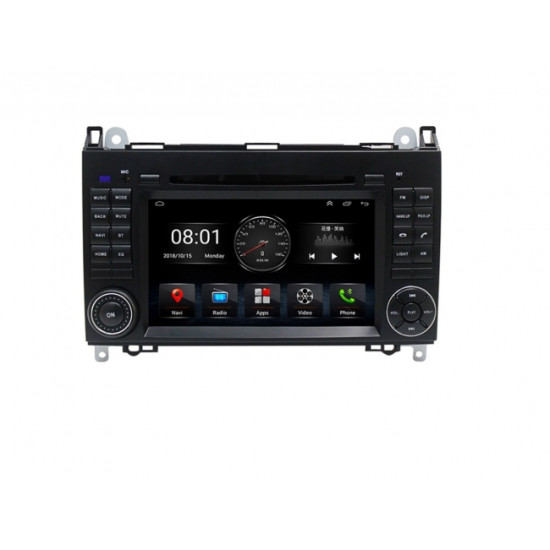 Мултимедийна навигация MERCEDES W169, W245(MO0017H) ANDROID 10, 7 инча, Wi-Fi