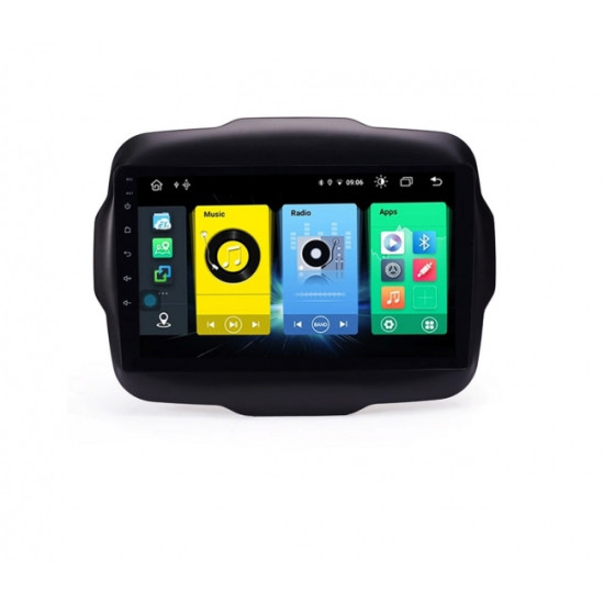 Мултимедийна навигация за JEEP RENEGADE (JP217NH) ANDROID 11, 9 инча, Wi-Fi