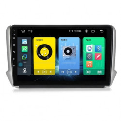 Двоен дин навигация за PEUGEOT 2008 (PE321H) ANDROID 11, 10 инча, Wi-Fi