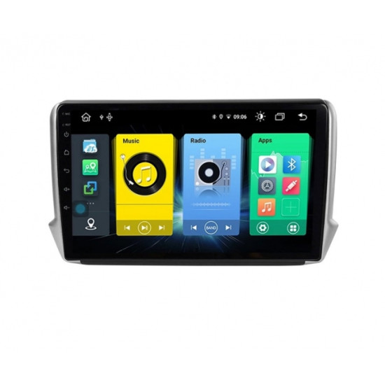 Мултимедийна навигация за PEUGEOT 208 (PE353H) ANDROI 11, 10 инча, Wi-Fi