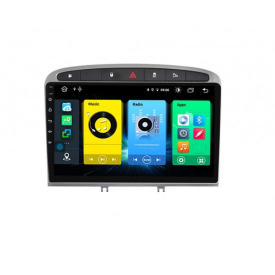 Навигация двоен дин за PEUGEOT 308 (PE35226H) ANDROID 11, 9 инча, Wi-Fi