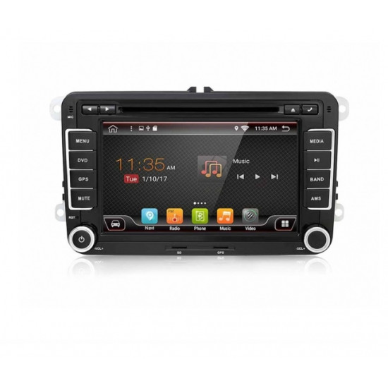 Навигация двоен дин за SEAT ALTEA, LEON, TOLEDO (SE8200H) ANDROID 10, 7 инча, Wi-Fi