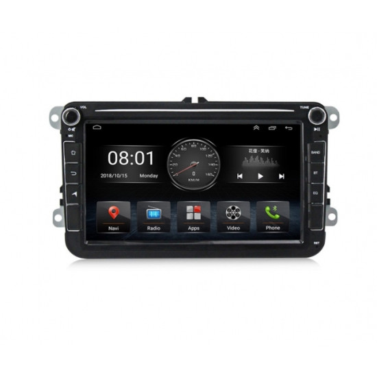 Мултимедийна навигация за SKODA Octavia, Praktik, Superb (SK1000H) ANDROID 10, 8 инча, Wi-Fi