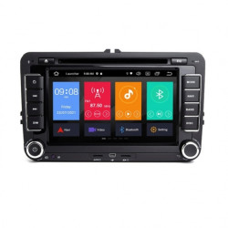 Двоен дин навигация за SKODA Praktik, Roomster (SK8200H) ANDROID 11, 7 инча, Wi-Fi