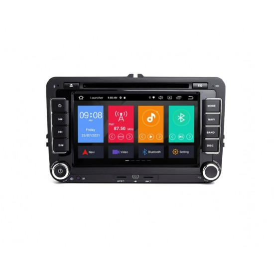 Двоен дин навигация за SKODA Praktik, Roomster (SK8200H) ANDROID 11, 7 инча, Wi-Fi