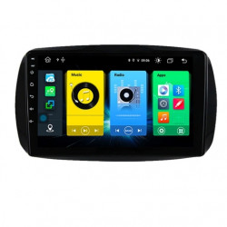 Навигация двоен дин за SMART Fortwo,Forfour (SM0F15H) ANDROID 11, 9 инча, Wi-Fi