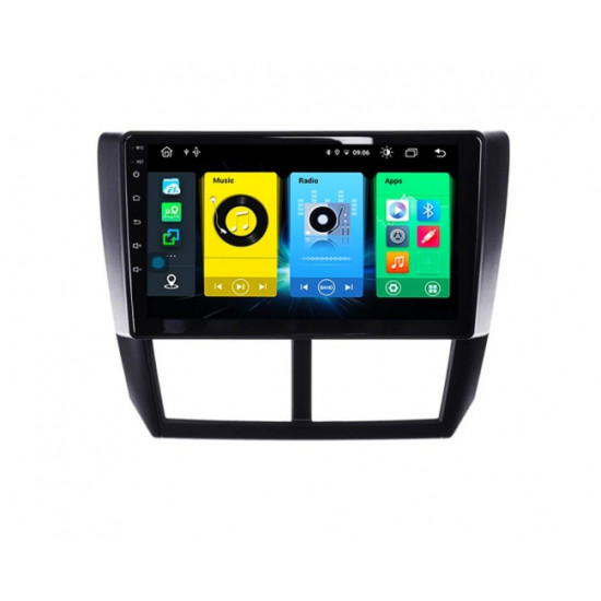 Навигация двоен дин за SUBARU FORESTER, IMPREZA (SU45626H) ANDROID 11, 9 инча, Wi-Fi