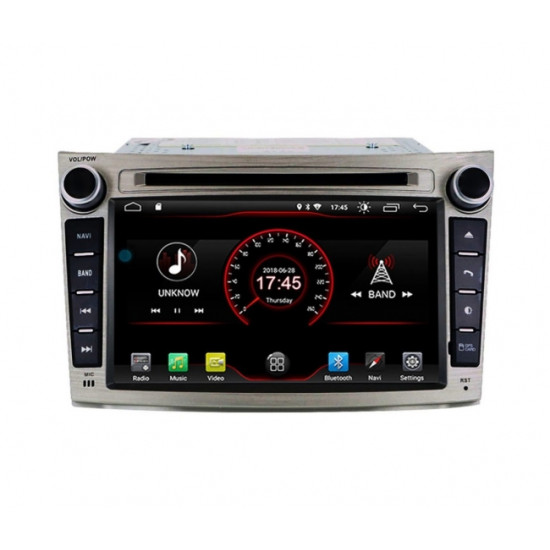 Двоен дин навигация за SUBARU OUTBACK, LEGACY (SU100H) ANDROID 10, 7 инча, Wi-Fi