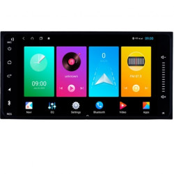 Двоен дин навигация за TOYOTA Hilux, RunX, Land Cruiser (TY9213H) ANDROID 10, 7 инча, Wi-Fi