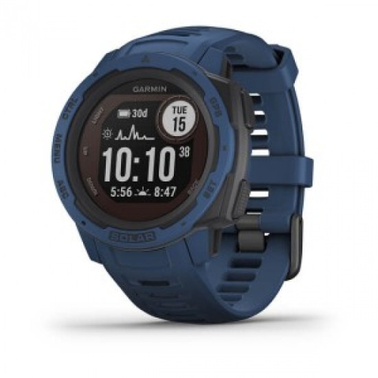 Часовник GARMIN Instinct Solar Tidal Blue 010-02293-01