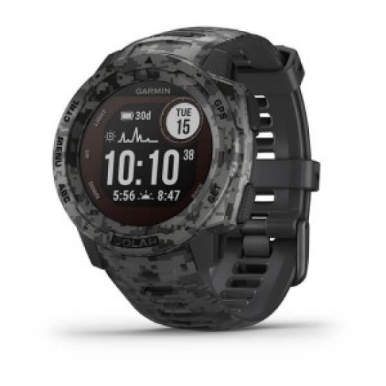 Часовник GARMIN Instinct Solar Graphite Camo 010-02293-05