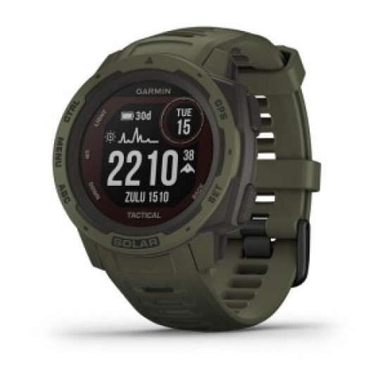 Часовник GARMIN Instinct Solar Tactical, Moss 010-02293-04