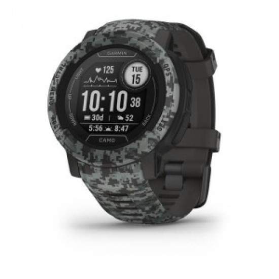Часовник GARMIN INSTINCT 2 Camo Edition – Graphite Camo 010-02626-03