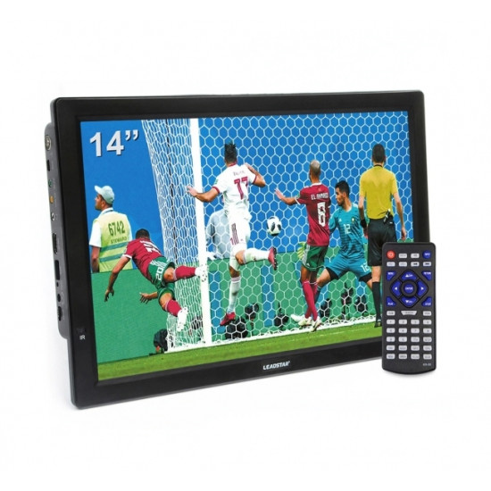 Телевизор с цифров тунер DVB-T2 LEADSTAR D14 14 инча