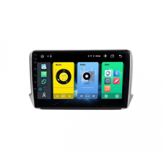 Мултимедийна навигация за PEUGEOT 208 (PE0F353H) с Android 11, Wi-Fi,10.1  инча