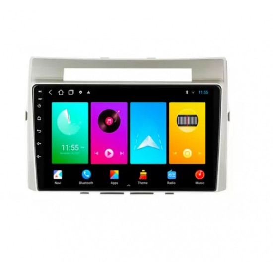 Навигация двоен дин за TOYOTA COROLLA VERSO (T0F76H) с Android 11, Wi-Fi, 9 инча