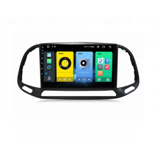 Двоен дин мултимедия за  FIAT DOBLO FI0ZL30H (15-22) 9 инча с Android 11, Wi-fi, GPS