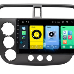 Двоен дин мултимедия за HONDA CIVIC (01-05) H0ZL43H 9 инча с Android 11, Wi-fi, GPS