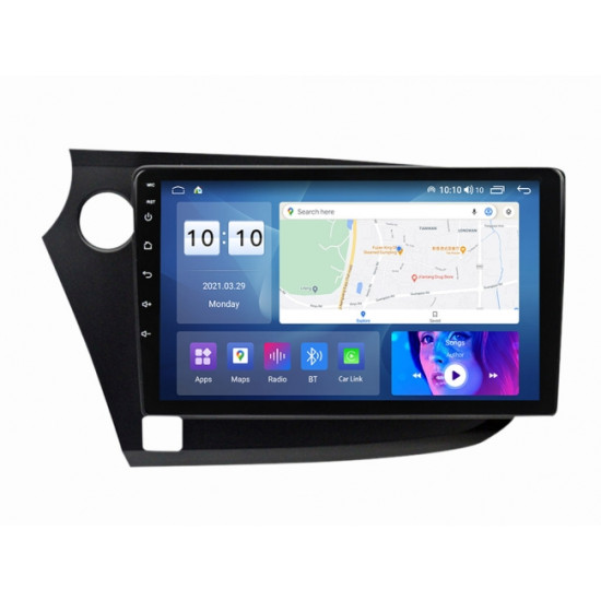 Двоен дин мултимедия за  HONDA INSIGHT (09-14) H0ZL46H 9 инча  с Android 11, Wi-fi, GPS