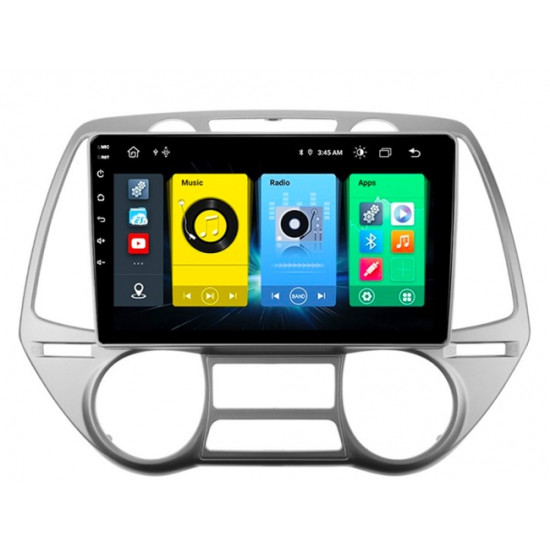 Двоен дин мултимедия за  HYUNDAI I20 1st Gen  (08-12) HY0ZL47H 9 инча с Android 11, Wi-fi, GPS