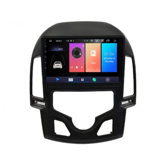 4-ядрена мултимедия за HYUNDAI I30 (07-11) HY0F341H 9 инча с Android 12, Wi-fi, GPS