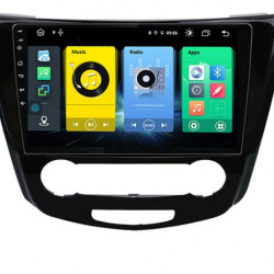4-ядрена мултимедия за NISSAN QASHQAI 2, ROGUE N0F97H 10.1 инча с Android 12, Wi-fi, GPS