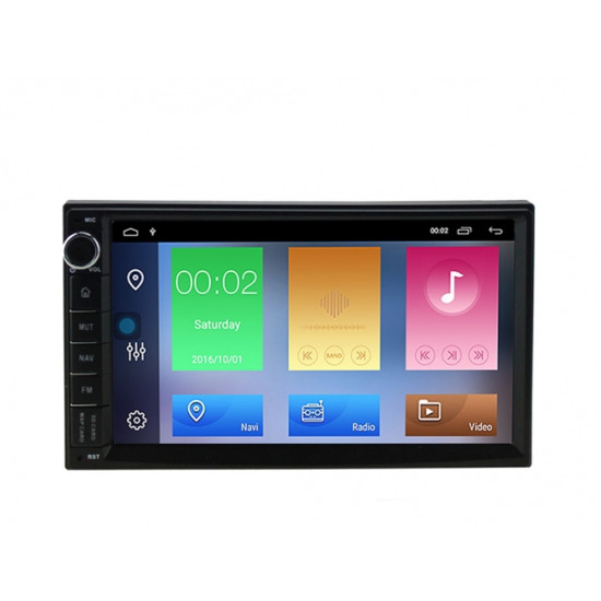 Двоен дин навигация за NISSAN QASHQAI J10 (07-13) N04555H 7 инча с Android 12 , Wi-fi, GPS