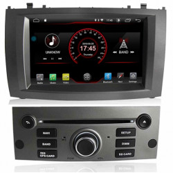 8-ядрена мултимедия за PEUGEOT 407 PX5 C (03-10) PE8598H 7 инча с Android 10, Wi-fi, GPS