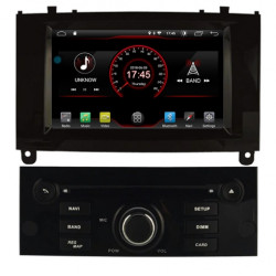 Мултимедия двоен дин за PEUGEOT 407 (03-10) PE8590BH 7 инча с Android 11, Wi-fi, GPS