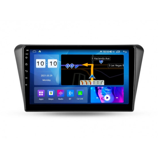 4-ядрена мултимедия за PEUGEOT 408 (14-22) PZL4089H 10.1 инча с Android 11, Wi-fi, GPS