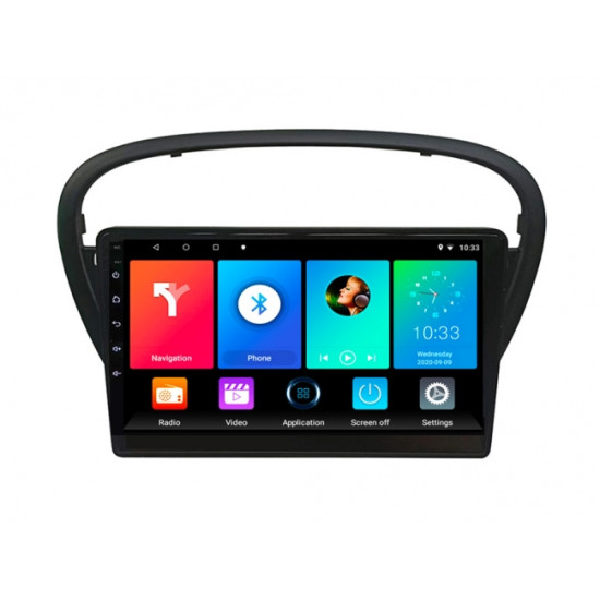 Специализирана мултимедия за PEUGEOT 607 (99-10) PE0ZL607H 9 инча с Android 11, Wi-fi, GPS