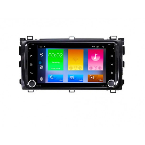 Двоен дин  мултимедия за TOYOTA AURIS (12-18) T0ZL72H 6.2 инча с Android 10, Wi-fi, GPS