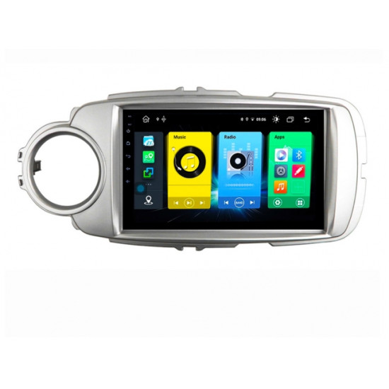 4-ядрена мултимедия за TOYOTA YARIS  (05-15) T0F13326H 9 инча с Android 12, Wi-fi, GPS