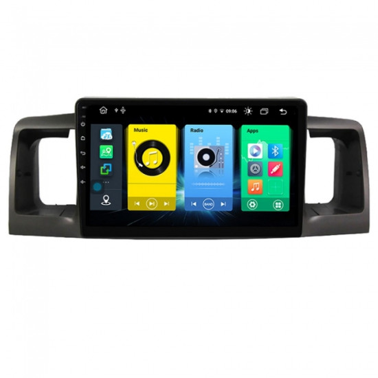Мултимедия за TOYOTA COROLLA E120/E130 T0ZL81H(01-07) 9 инча с Android 11, Wi-fi, GPS