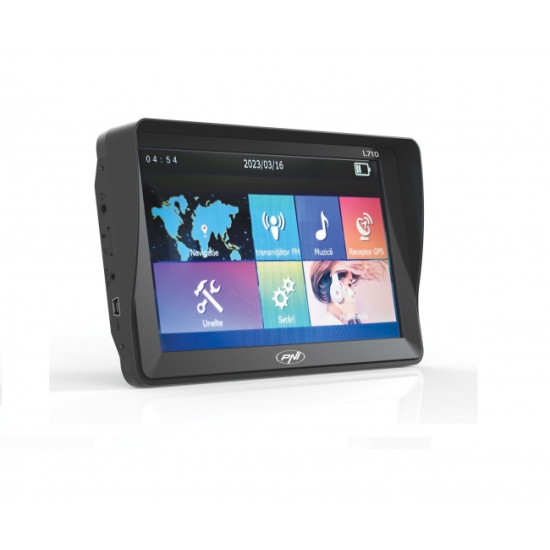 Професионална навигация за камион  PNI L710 GPS  с вграден сенник