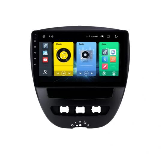 Специализирана мултимедия за PEUGEOT 107, TOYOTA AYGO, CITROEN C1 - 10''