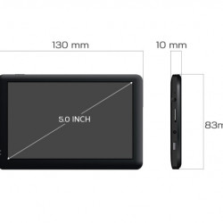 Двуядрена GPS навигация LEOS M60 - 5 инча, 800MHZ, 256MB, 8GB