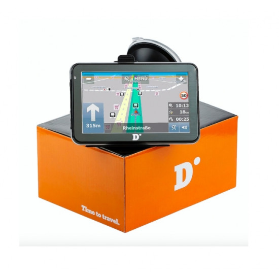 Мощна GPS навигация за кола Diniwid N5 - 5 инча, 256BM RAM