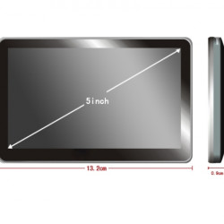 GPS навигация MEDIATEK E5 256MB RAM - 5 инча, КОЛА-КАМИОН